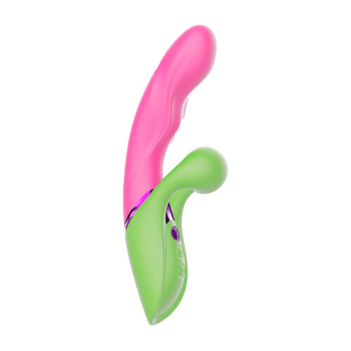 IM0454_1 Macetando Vibrador Penetrável Com Função Tapping E Estimulador De Clitóris