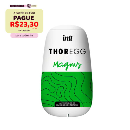 IM0510_4 Thor Egg Magnus Masturbador Masculino Texturizado Intt