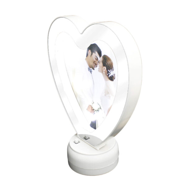 IM45050_1 Espelho de Mesa com LED em Formato Coração Imporiente