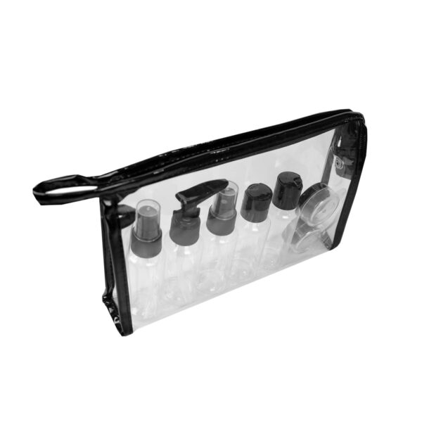 IM46311_2 Kit Viagem Necessaire com 10 Peças Imporiente