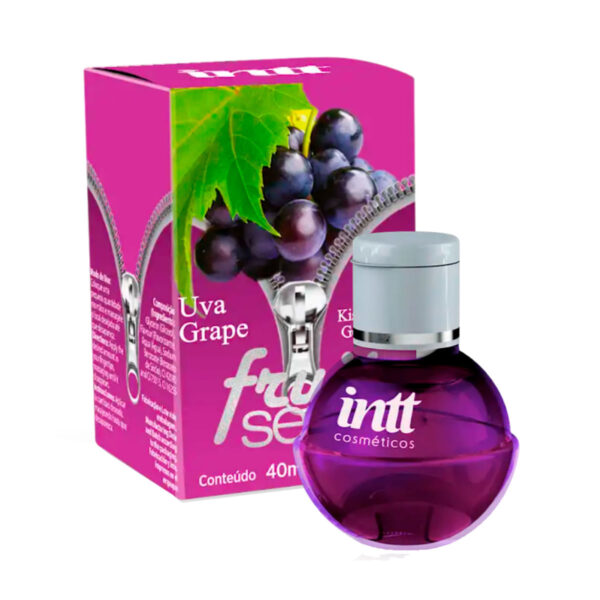 IN0123_3 Fruit Sexy Gel Beijável Sabor Uva 40ml Intt