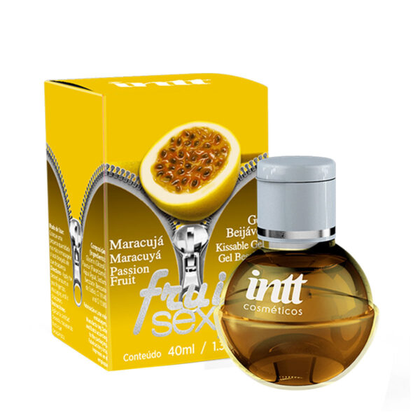 Fruit Sexy Gel Beijável Sabor Maracujá 40ml Intt