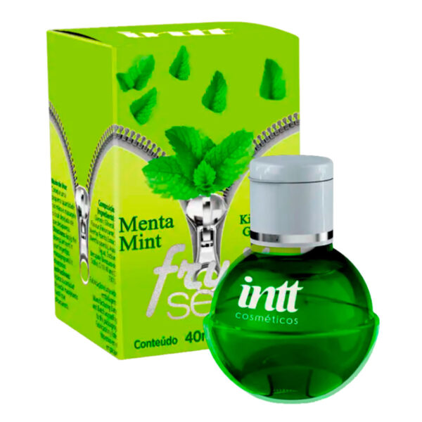 IN0130_3 Fruit Sexy Gel Beijável Sabor Menta 40ml Intt