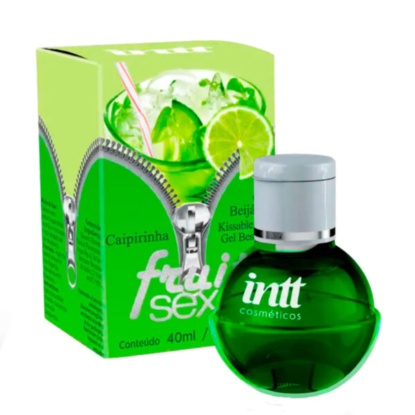 IN0131_3 Fruit Sexy Gel Beijável Sabor Caipirinha 40ml Intt