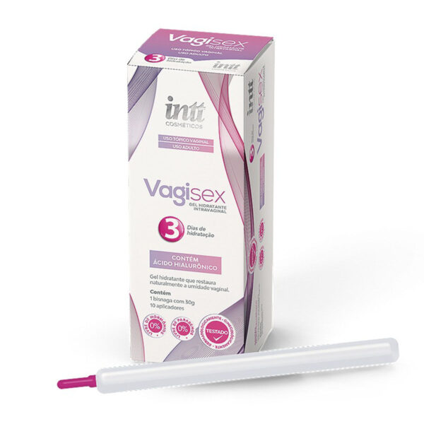 IN0213_1 Vagisex Gel Lubrificante Hidratante Intravaginal 30g Intt