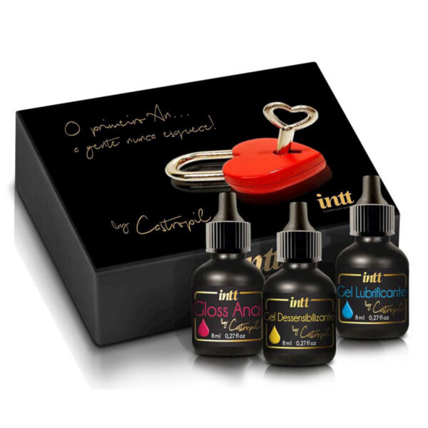Kit Meu Primeiro Anal Sabor Blueberry 8ml By Castropil Intt