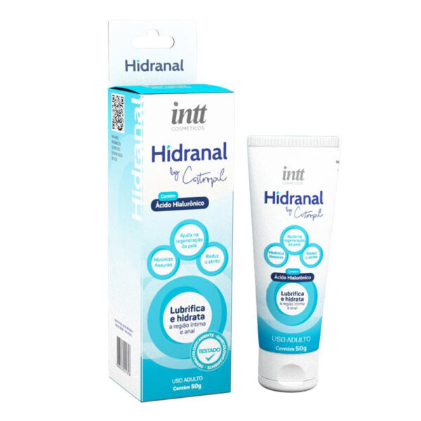 Hidranal Lubrificante Hidratante Anal com Ácido Hialurônico 50g By Castropil Intt
