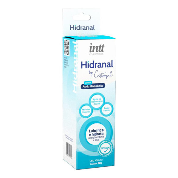 Hidranal Lubrificante Hidratante Anal com Ácido Hialurônico 50g By Castropil Intt