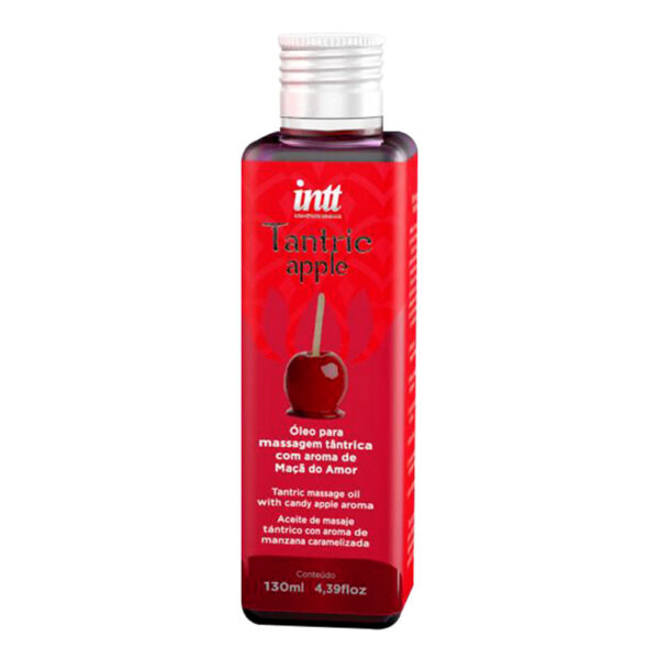 IN0477_2 Tantric Apple Óleo para Massagem Tântrica Aroma Maçã do Amor 130ml Intt