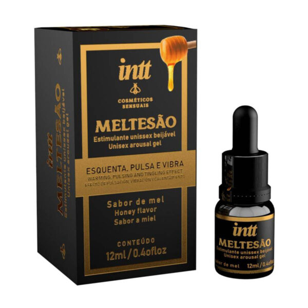 IN0478_1 Meltesão Estimulante Unissex Beijável que Esquenta, Pulsa e Vibra 12ml Intt