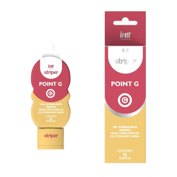 IN0622_2 Point G Gel Estimulante Unissex 8g Linha Stripper Intt