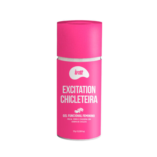 IN0646-Chiclete_1 Excitation Chicleteira Excitante Feminino 17ml Linha Collors Intt