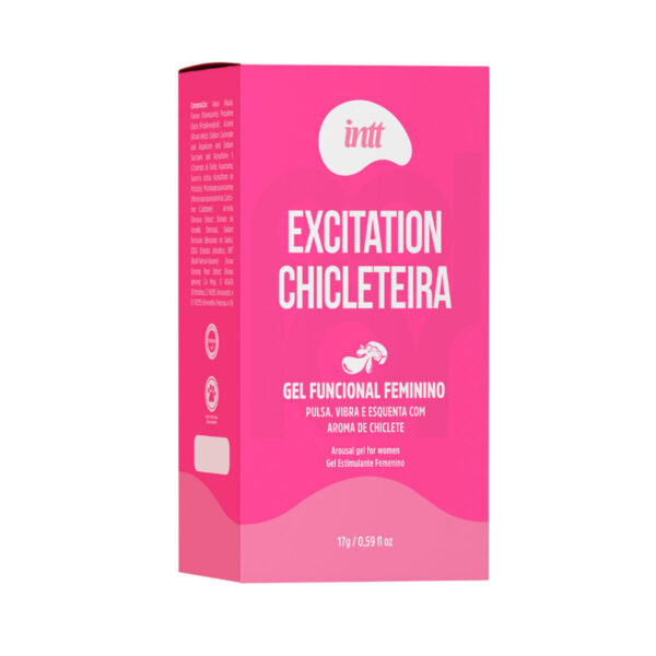 IN0646-Chiclete_2 Excitation Chicleteira Excitante Feminino 17ml Linha Collors Intt