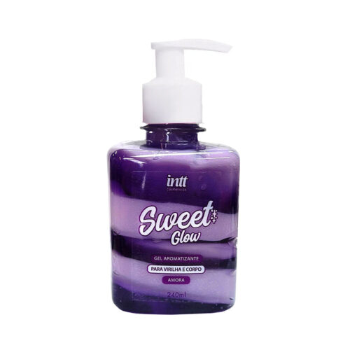IN0694-Amora_1 Sweet Glow Amora Gel Hidratante Beijável para Virilha e Bumbum 240ml Intt