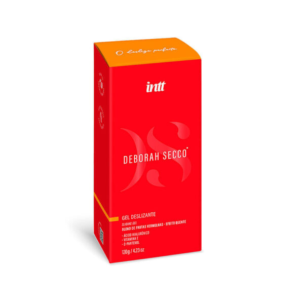 Gel Lubrificante Beijável com Ácido Hialurônico e D-pantenol 120g Linha Deborah Secco Intt - Gel Lubrificante Deslizante com Ácido Hialurônico e D-pantenol 120g Linha Deborah Secco Intt