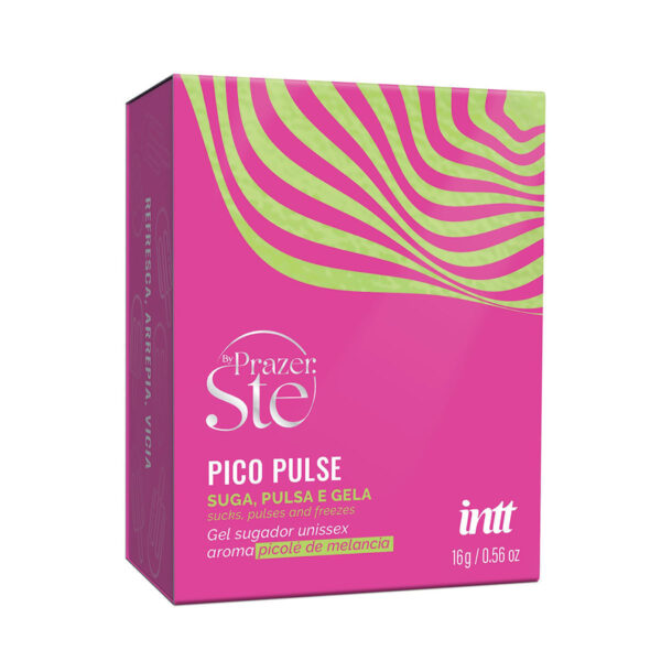 IN0776-Melancia_3 Pico Pulse Gel Sugador Unissex Suga Pulsa e Gela 16g Intt