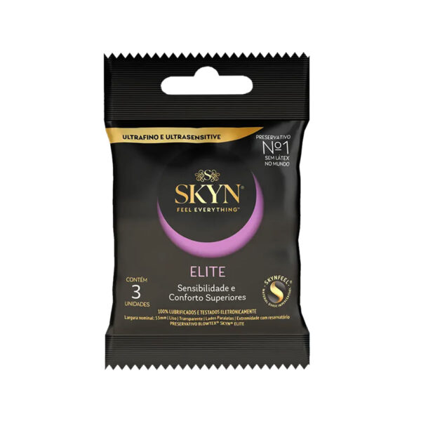 ISKYNELITE_1 Preservativos Skyn Elite Ultrafino e Ultrasensitive com 3 unidades Blowtex