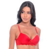 J22024-M-Vermelho_4 Conjunto Fio Duplo Microfibra com Bojo e Detalhes em Renda Jô Lingerie
