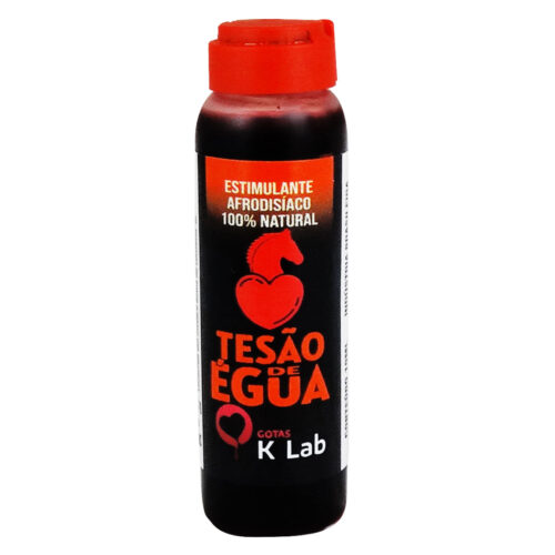 K1814_1 Tesão de Égua Excitante Afrodisíaco Natural 10ml K-Lab