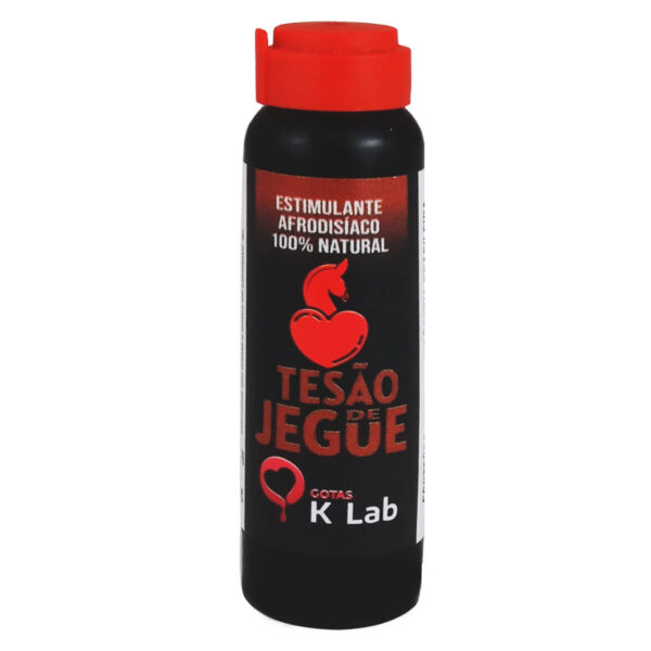 K1821_1 Tesão de Jegue Excitante Afrodisíaco Natural 10ml K-Lab
