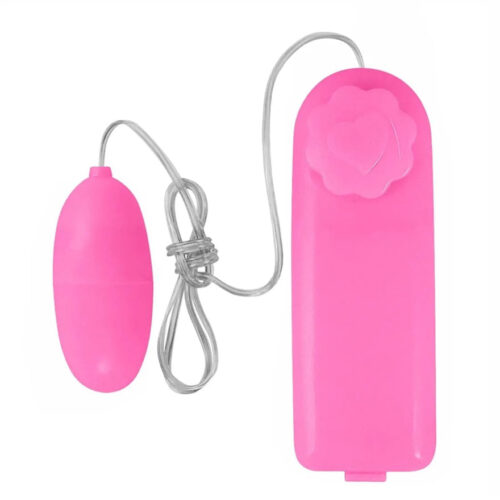 K5074-Rosa Vibro Ó Bullet Cápsula Vibratória Massageadora Multi Velocidades Sexy Import