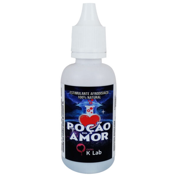 Poção do Amor Estimulante Afrodisíaco Natural 20ml K-Lab