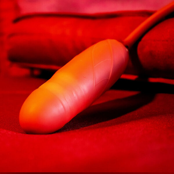 K7633-Vermelho_4 Sophie Vibrador Vermelho Formato de Rosa com 7 Modos de Vibração, Vai e Vem e Pulsação Sexy Import
