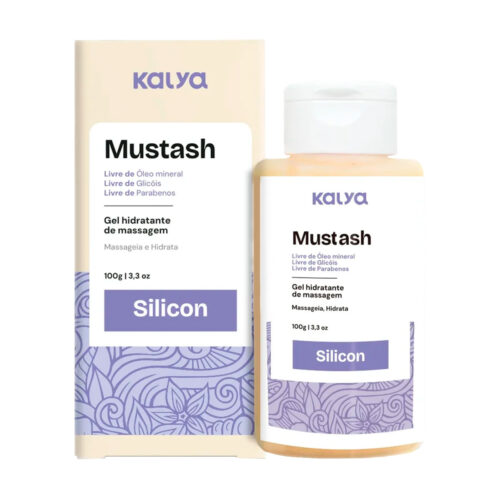 Mustash Gel Silicone Lubrificante Beijável 100ml Kalya