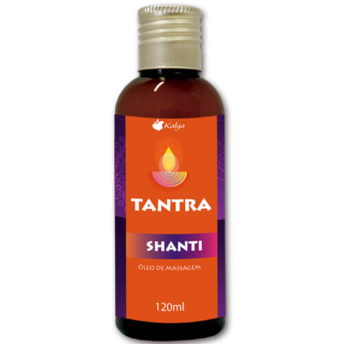 Tantra Shanti Óleo Vegetal para Massagem Tântrica 120ml Kalya