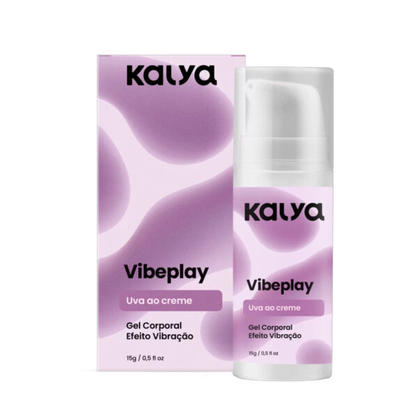 KAL1096-Uva-ao-Creme_2 Vibeplay Gel Corporal Hidratante com Efeito de Vibração 15g Kalya