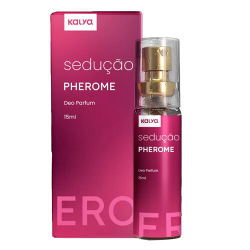 KAL1117_1 Pherome Sedução Perfume Feminino com Feromônio 15ml Kalya