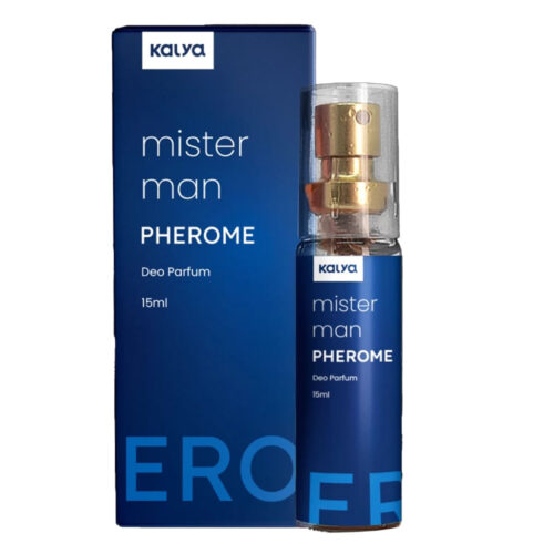 KAL1120_1 Pherome Mister Man Perfume Masculino com Feromônio 15ml Kalya