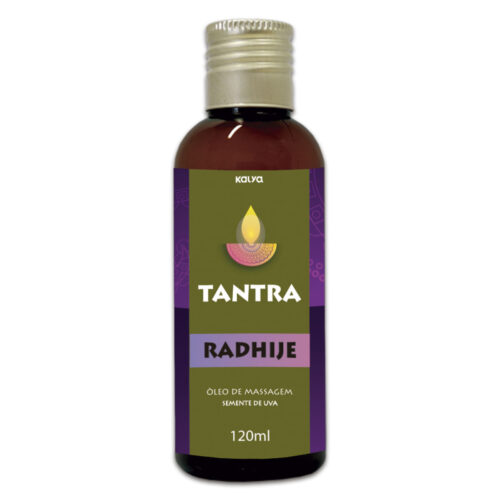 Tantra Radhije Óleo Vegetal para Massagem Tântrica 120ml Kalya