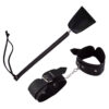 KCSP06-Preto_1 Kit Sensual Algema e Chibata Brasil Fetiche