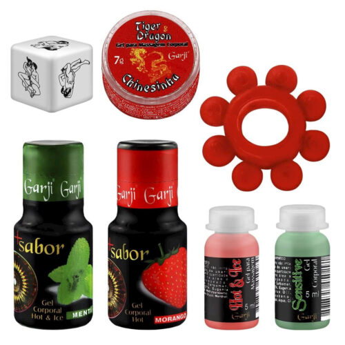 KIT1_1 Kit Sensual 1 Contém 7 Itens Garji