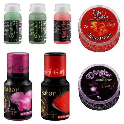 KIT4_1 Kit Sensual 4 com 7 Itens Garji