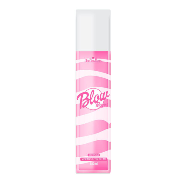 KITBLOW_2 Kit Virilha Cheirosa com 3 Itens Blow Girl Gel Body Splash Perfume e Chaveiro