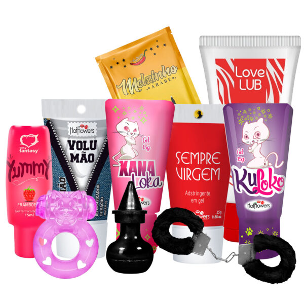 KITMVDS1_1 Kit Top 10 Produtos Mais Vendidos Sevensexshop