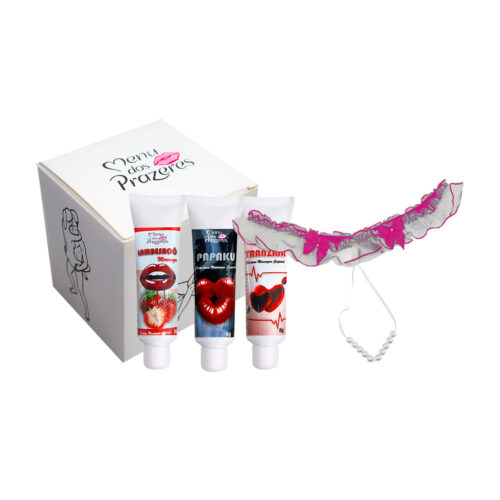 Kit Tailandês com Papaku Tranzajá Lambesacô e Tanga Tailandesa Menu dos Prazeres