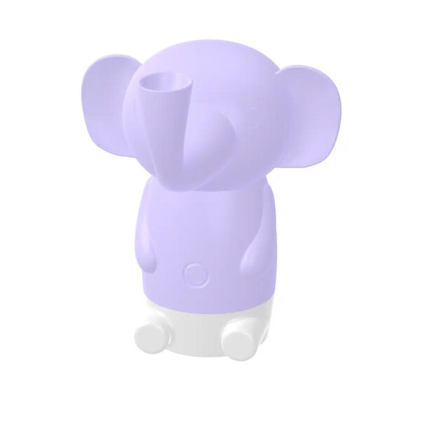 KKD1002-Roxo_1 Estimulador de Clitóris em Formato de Elefante com 11 Modos de Vibração e Sucção Our Moment Import