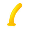 KT149-Amarelo_1 Dildo Consolo Para Ponto G 16 x 4 cm Tamanho P K-Gel