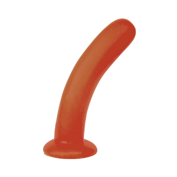 KT149-Marrom_1 Dildo Consolo Para Ponto G 16 x 4 cm Tamanho P K-Gel