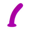 KT149-Roxo_1 Dildo Consolo Para Ponto G 16 x 4 cm Tamanho P K-Gel