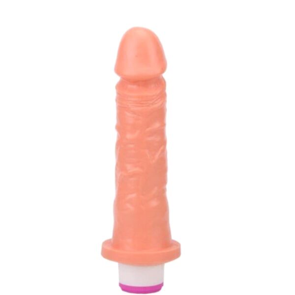 KT307_1 Prótese com Vibrador Interno 17,5X3,8cm Ktoy