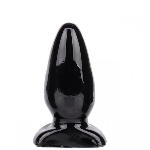 KT413-Preto_1 Inside Plug Dilatador Anal Macio e Flexível 10 x 3,5 cm