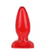 KT413-Vermelho_1 Inside Plug Dilatador Anal Macio e Flexível 10 x 3,5 cm
