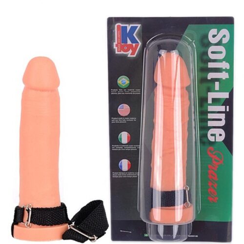 Capa Peniana Realística em PVA 19X4cm K-Toys - Sevensexshop