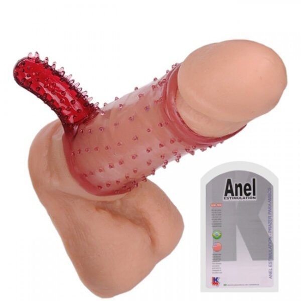 Anel Estimulation e Meia Capa Peniana K Import