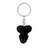 KTB16P-Preto_1 Chaveiro Erótico em Formato de Mini Pênis 3,5 x 3 cm K-Gel