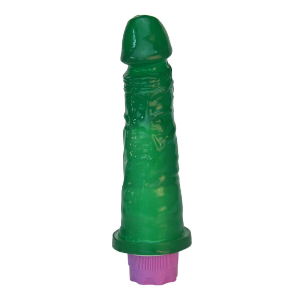 KTU307HT-Hortela_1 K-Softline Prótese com Vibro Glande Destacada e Aroma 17,5X3,8cm K-Import & Export